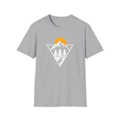 Minimalist Diamond Mountain Valley T-shirt
