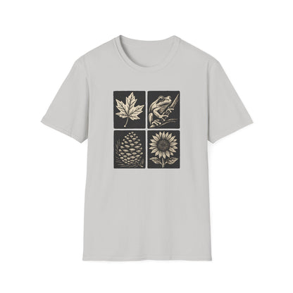 Woodland Magic Flora and Fauna T-shirt