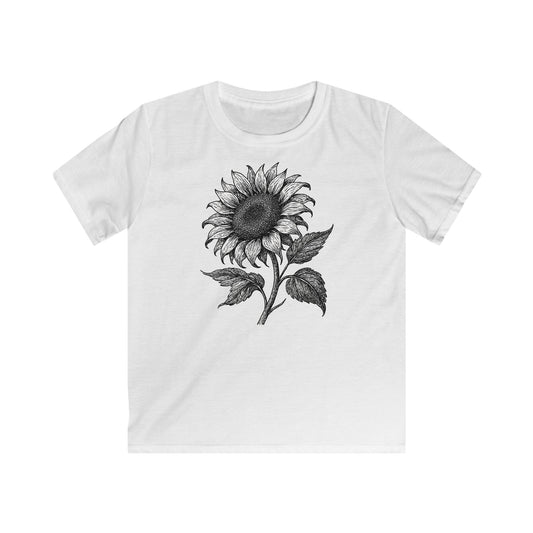 Children's Vintage Sunflower T-shirt