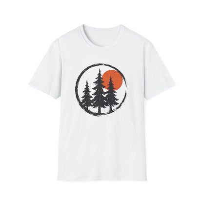 Sunset Pines Ink Stamp T-shirt