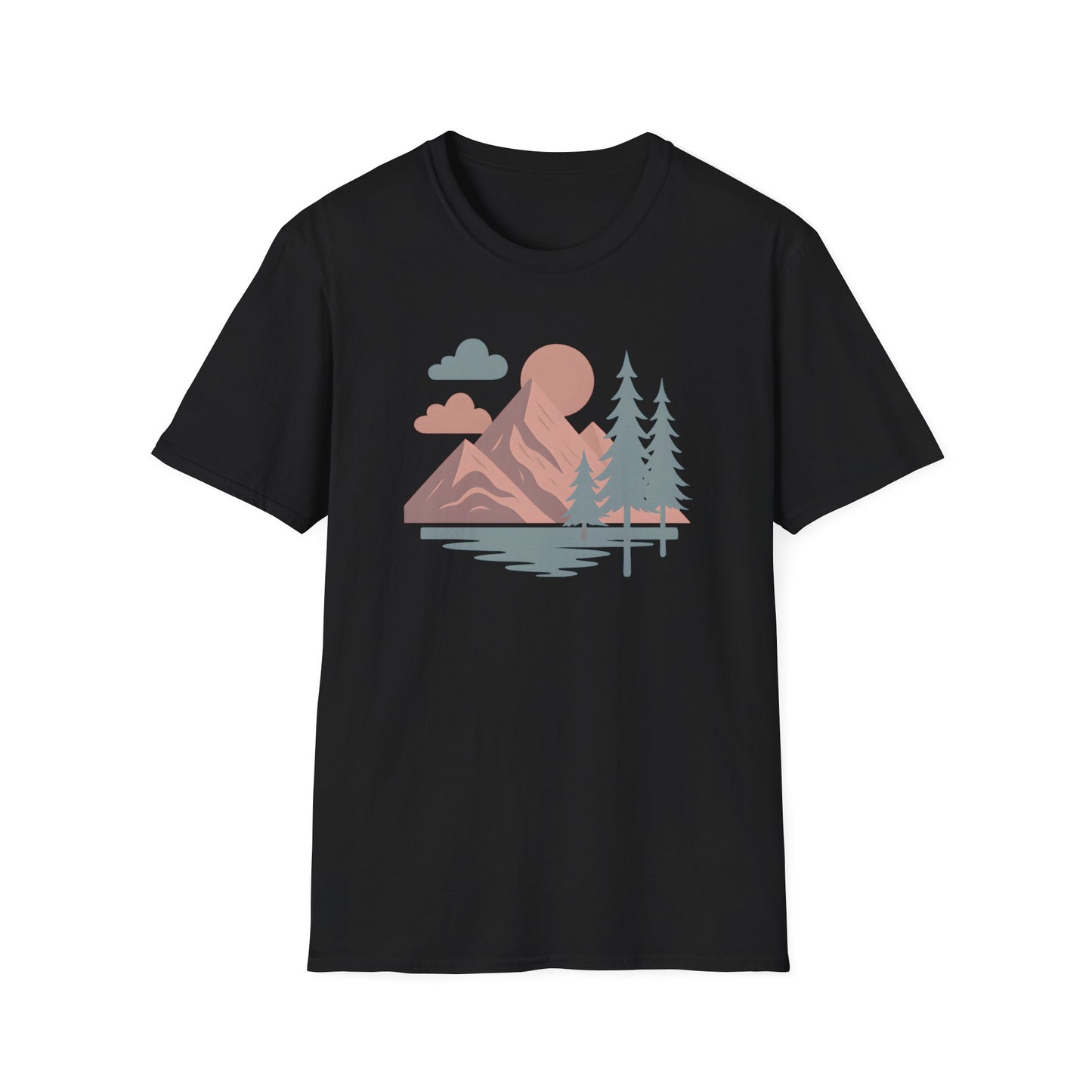 Mountain Landscape Serenity T-shirt