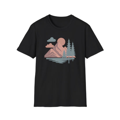Mountain Landscape Serenity T-shirt