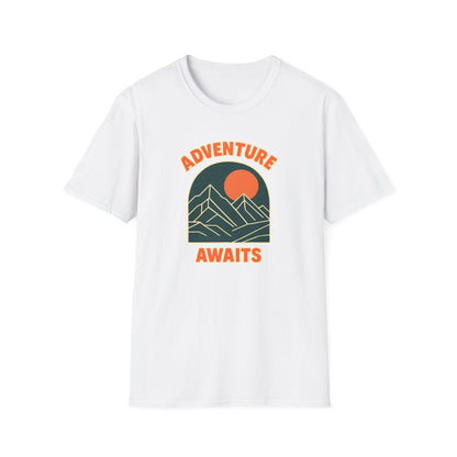 Adventure Awaits Mountain Landscape T-shirt