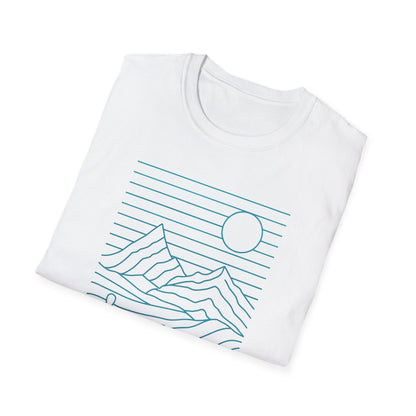 Notepad Line Landscape T-shirt