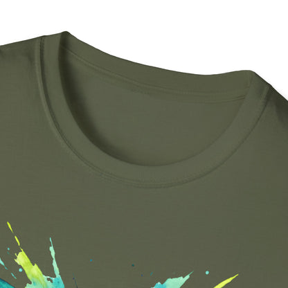 Dragonfly Teal Splash