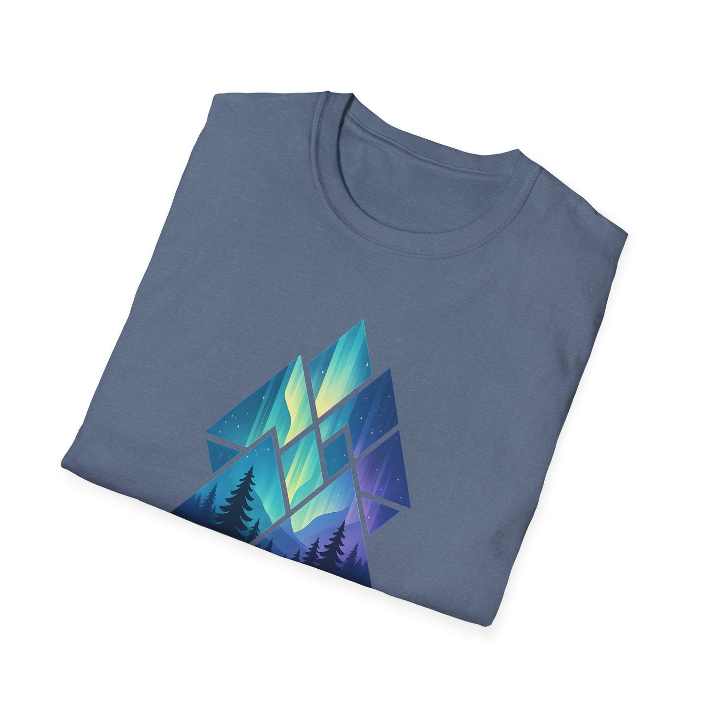 Geometric Diamond Aurora T-shirt