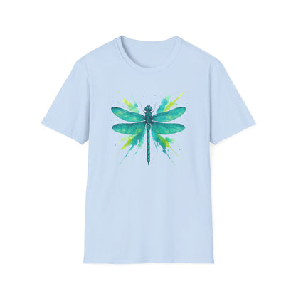 Dragonfly Teal Splash