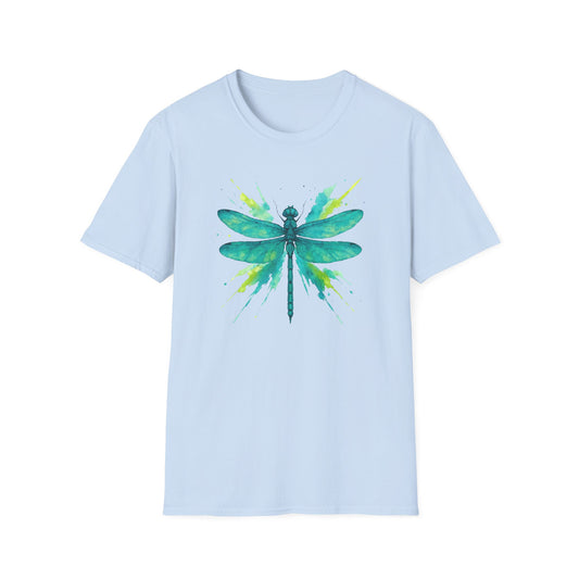 Dragonfly Teal Splash