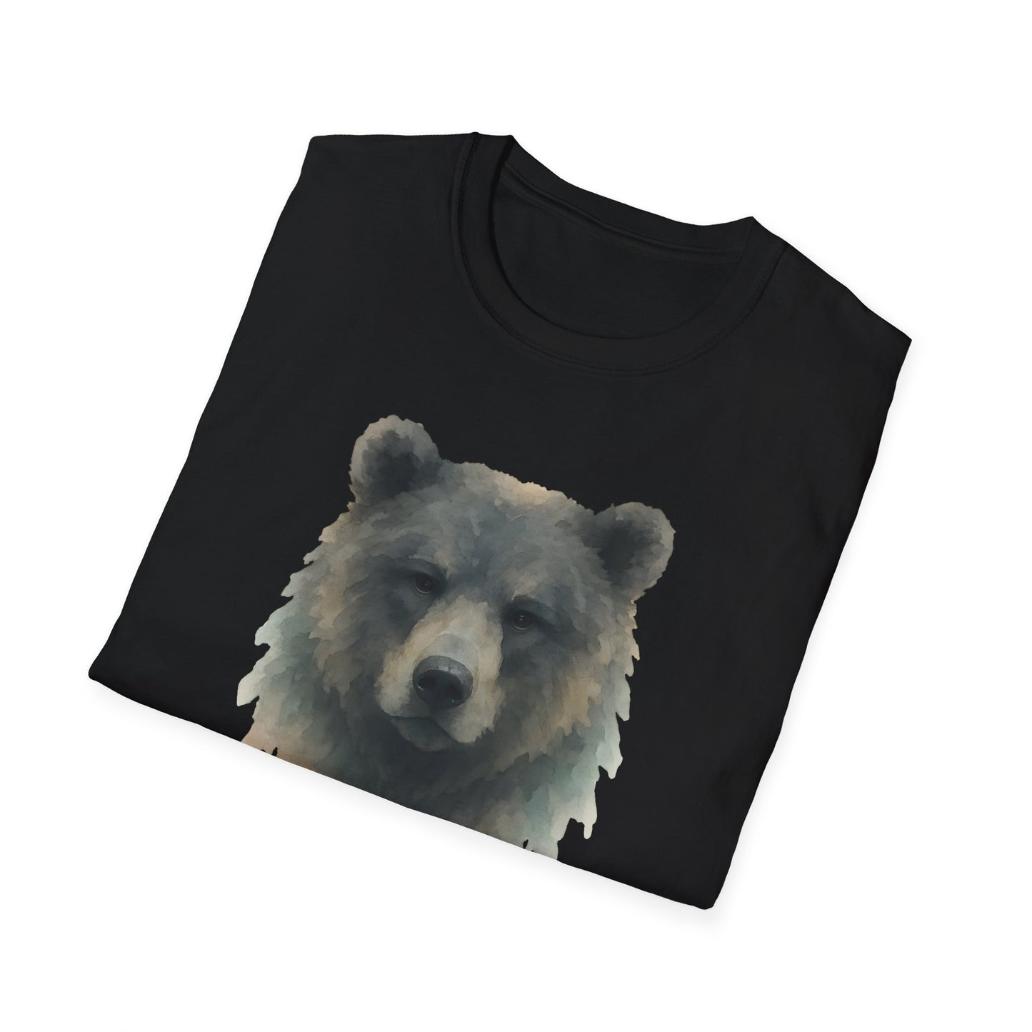 Bear Watercolor Portrait T-shirt