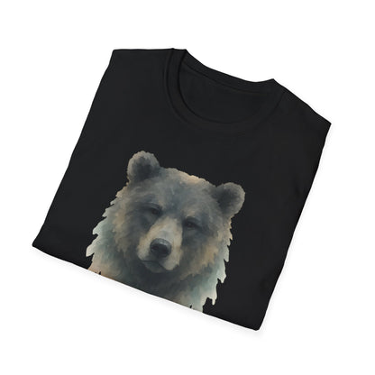 Bear Watercolor Portrait T-shirt
