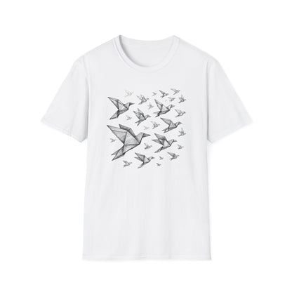 Origami Birds In Flight