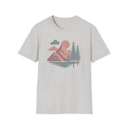 Mountain Landscape Serenity T-shirt