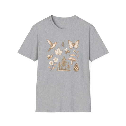 Botanicals and Wildlings T-shirt