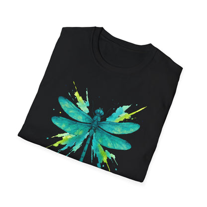 Dragonfly Teal Splash