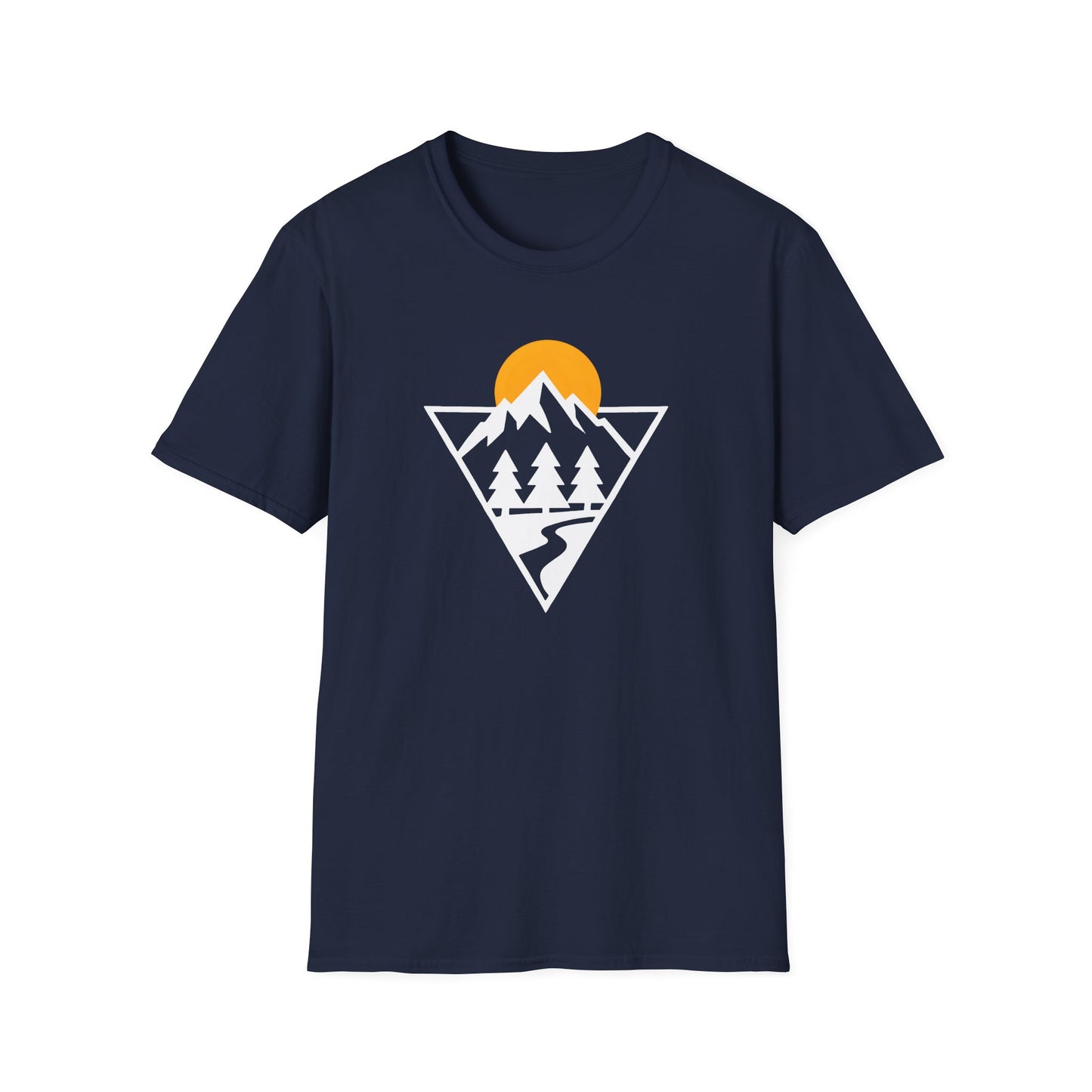 Minimalist Diamond Mountain Valley T-shirt