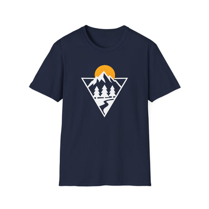 Minimalist Diamond Mountain Valley T-shirt