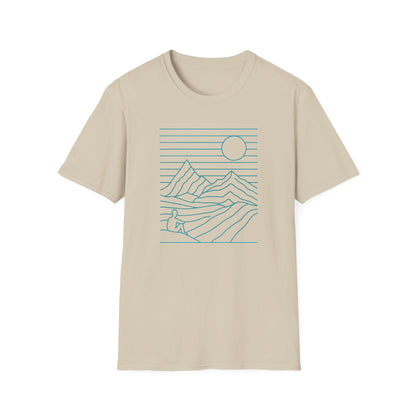 Notepad Line Landscape T-shirt