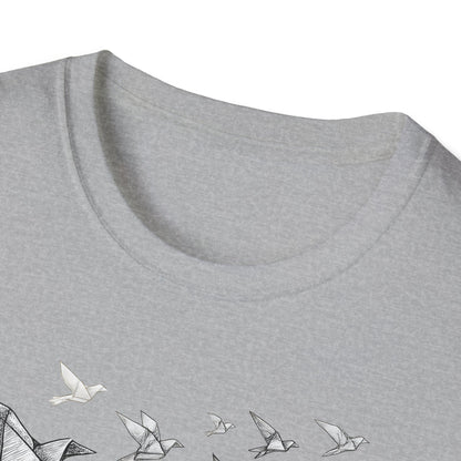 Origami Birds In Flight