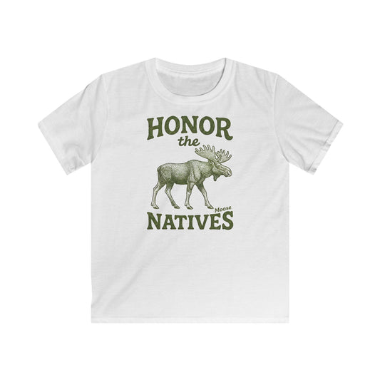 Children's Honor The Natives Noble Moose T-shirt
