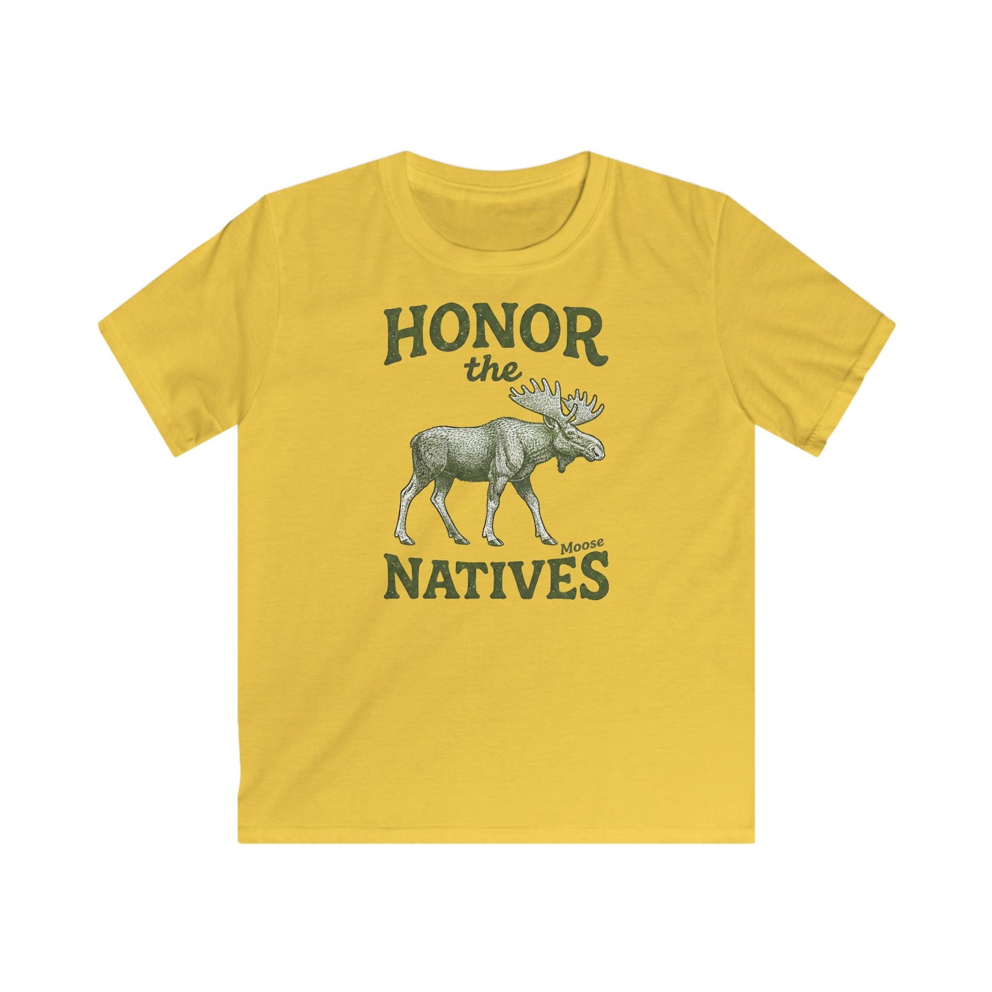 Children's Honor The Natives Noble Moose T-shirt