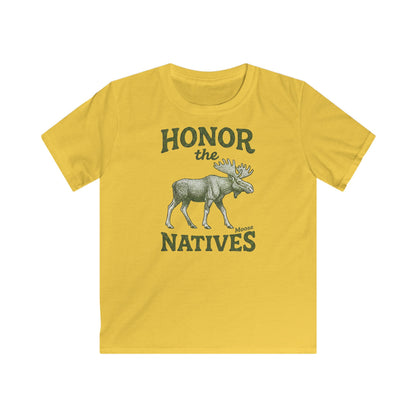 Children's Honor The Natives Noble Moose T-shirt
