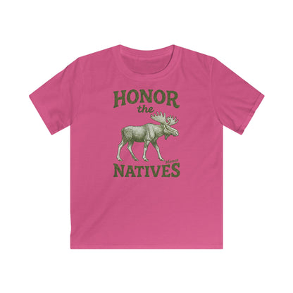Children's Honor The Natives Noble Moose T-shirt
