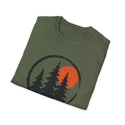 Sunset Pines Ink Stamp T-shirt
