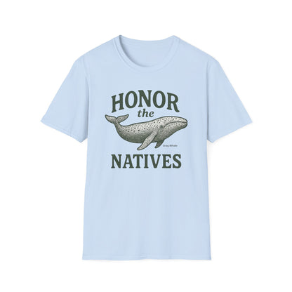 Honor The Natives Grey Whale
