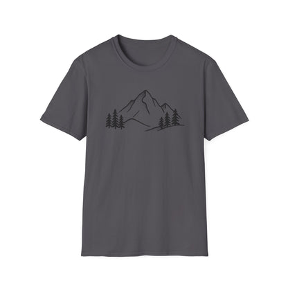 Minimalist Mountain Range T-shirt