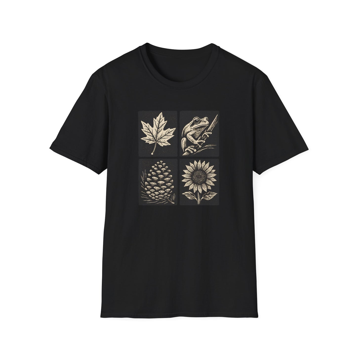 Woodland Magic Flora and Fauna T-shirt