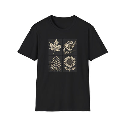 Woodland Magic Flora and Fauna T-shirt