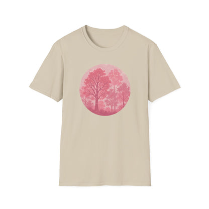 Forest Oil Painting Pinkscale