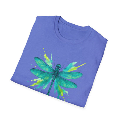 Dragonfly Teal Splash
