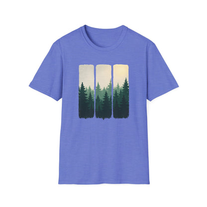 Sunlit Forest Brushstrokes