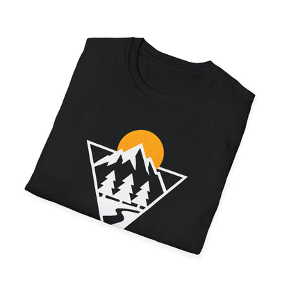 Minimalist Diamond Mountain Valley T-shirt