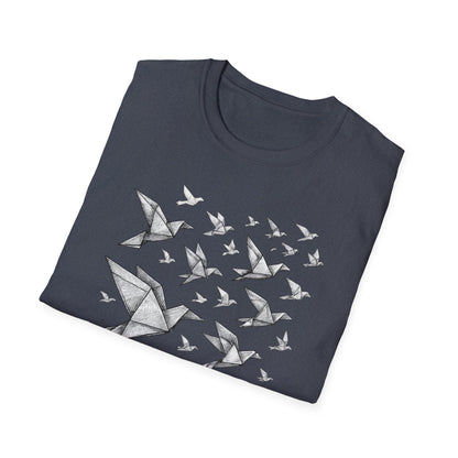 Origami Birds In Flight