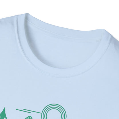 Geometrical Landscape Teal