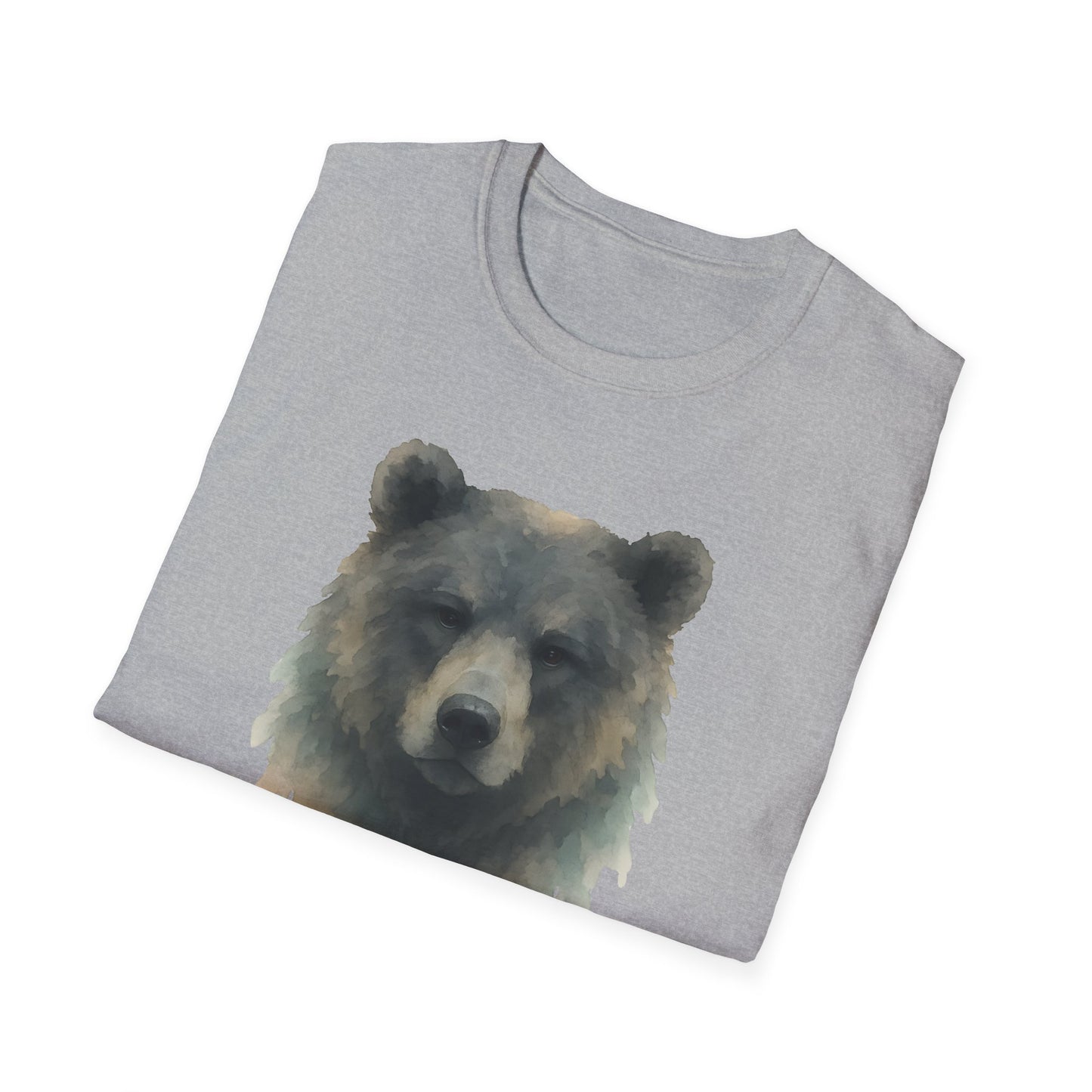Bear Watercolor Portrait T-shirt