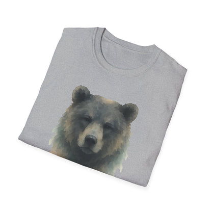Bear Watercolor Portrait T-shirt