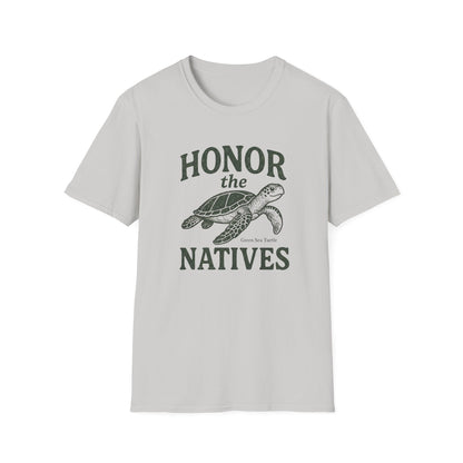 Honor The Natives Green Sea Turtle