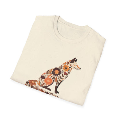 Fox Floral Pattern