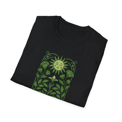 Serene Green Sunflower T-shirt