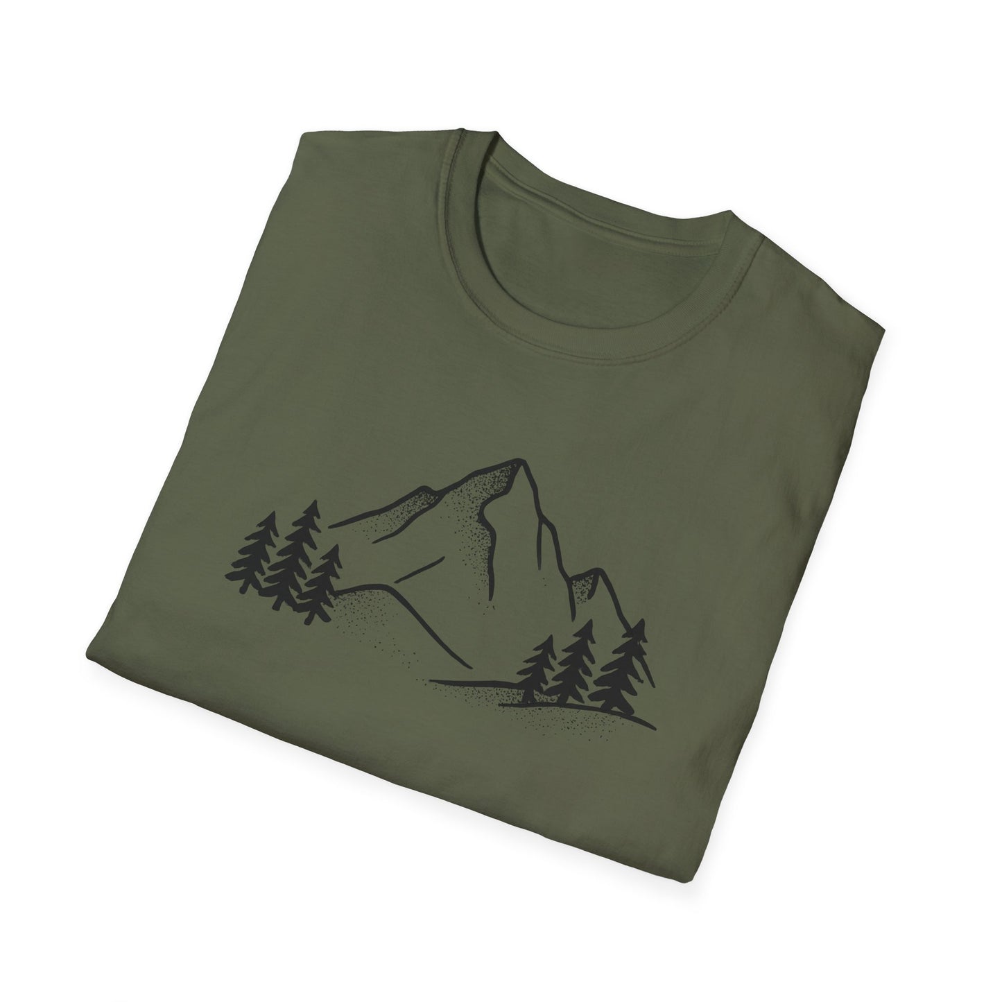 Minimalist Mountain Range T-shirt
