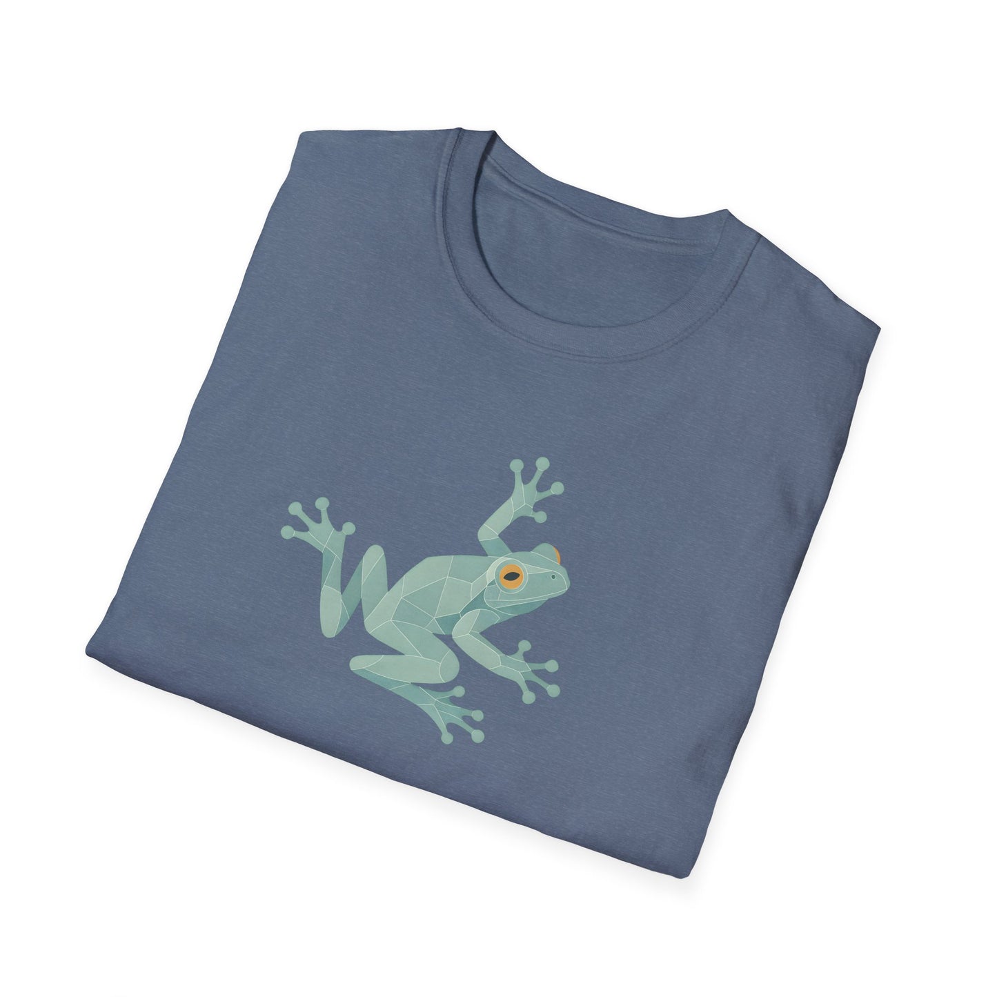 Geometric Frog Front and Back