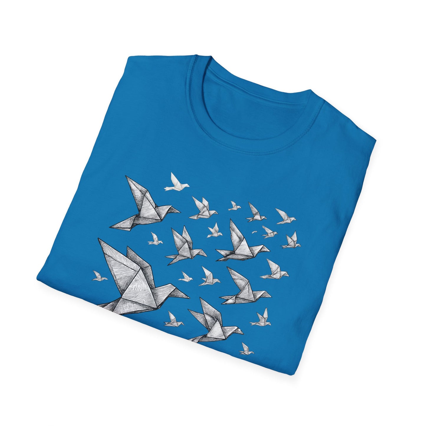 Origami Birds In Flight