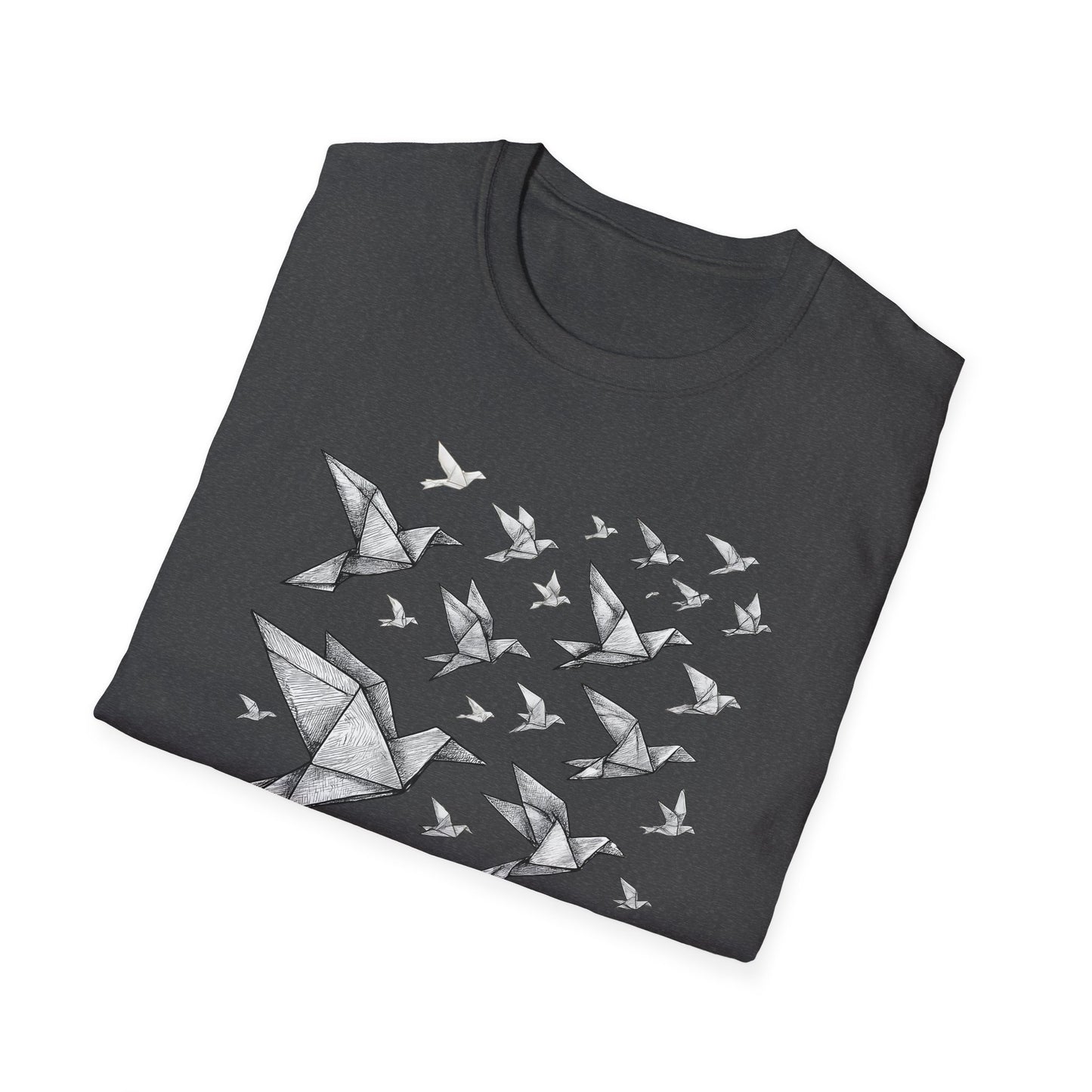 Origami Birds In Flight