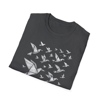 Origami Birds In Flight