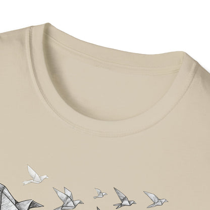 Origami Birds In Flight