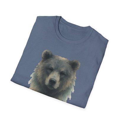 Bear Watercolor Portrait T-shirt