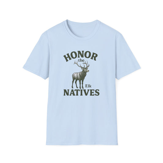 Honor The Natives Elk T-shirt